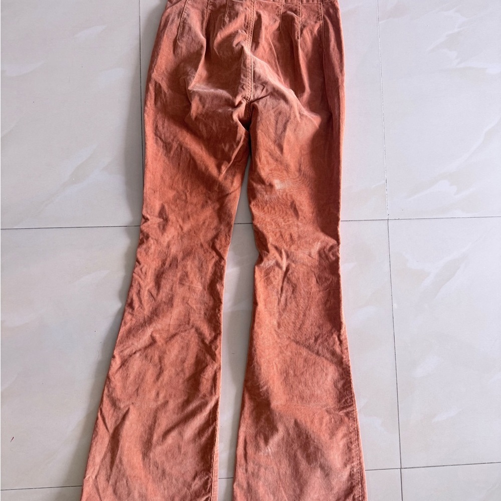 We The Free Burnt Orange Corduroy Pants - Picture 2 of 16